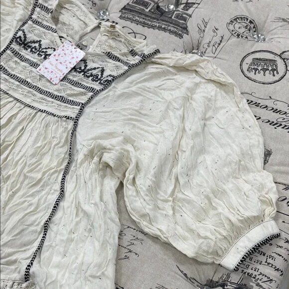 Free People Cyprus Avenue Embroidered Top - Picture 6 of 14